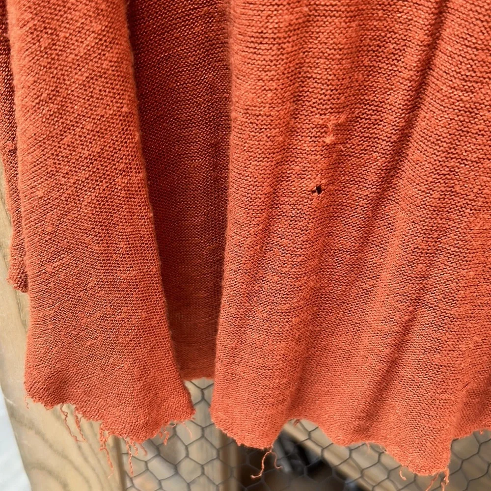 Free People Intimately Weekend Layer Top Tunic in Burnt Orange